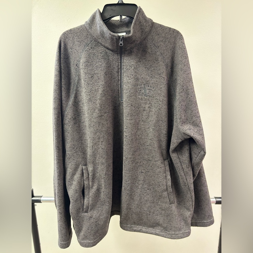 Disney Parks Walt Disney World Gray‎ Zip Up Sweater Size XL